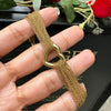 tiffany & co open heart multi chain 18k yellow gold bracelet