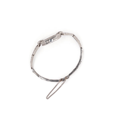 Antique (c1920s) Old Cut Diamond and Platinum Art Deco Cocktail Watch