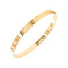 Tiffany & Co. Notes 18 Carat Gold Bangle