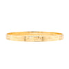 Tiffany & Co. Notes 18 Carat Gold Bangle