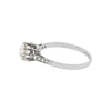 Antique 1.09 Carat Old Cut Diamond Platinum Engagement Ring, Circa 1910