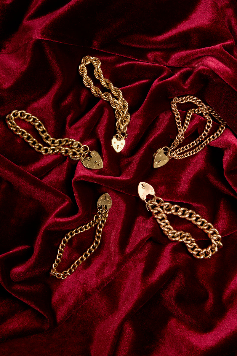 heart locket bracelet 