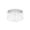 Gucci 'Icon' 18 Carat White Gold Wide Band Ring