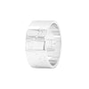 Gucci 'Icon' 18 Carat White Gold Wide Band Ring