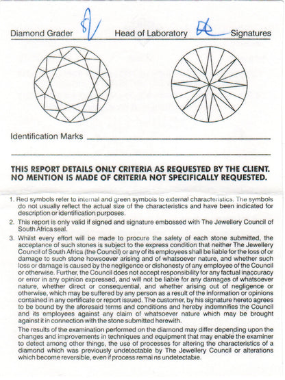jewellery certificate 2