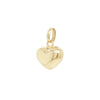 Links of London 18 Carat Yellow Gold Puffed Heart Charm Pendant