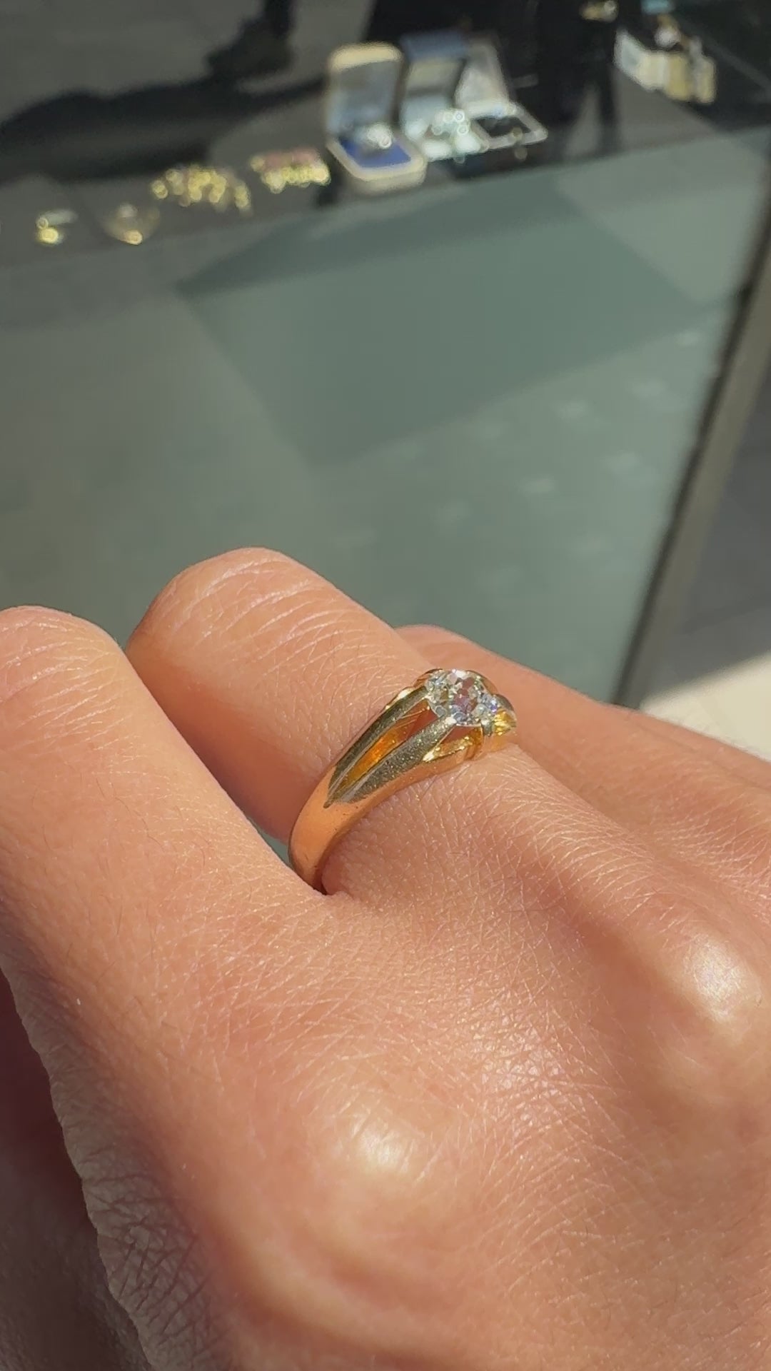 video of victorian gents ring