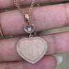 video of Chopard 18ct Gold Happy Hearts James Bond 007 Limited Edition Diamond Pendant