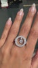 Roberto Coin Cento Diamond O 18 Carat White Gold Ring