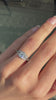 Antique 1.29ct Old Mine Cut Diamond 18 Carat Gold and Platinum Engagement Ring