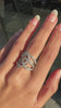 Stephen Webster Thorn Diamond and 18 Carat White Gold Open Work Wide Ring