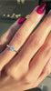 David Morris 0.57ct F VS1 Diamond Platinum Solitaire Engagement Ring