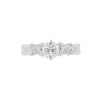 0.90 Carat H VS1 Diamond Platinum Five-Stone Engagement Ring