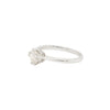 0.91ct Victorian Old European Cut Diamond and Platinum Solitaire Engagement Ring