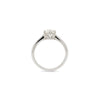 0.91ct Victorian Old European Cut Diamond and Platinum Solitaire Engagement Ring